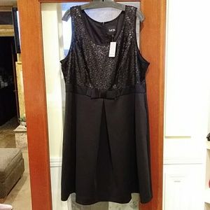 Isabella Toledo Lane Bryant black dress